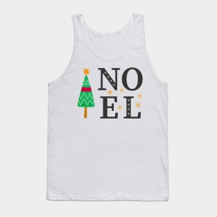 Christmas badges with lovely hand drawn elements and quotes Tank Top